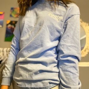 Ripndip long sleeve wave art on the back